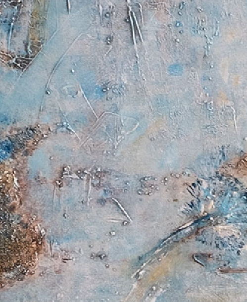 Symphony of shades, abstract painting by Rina 