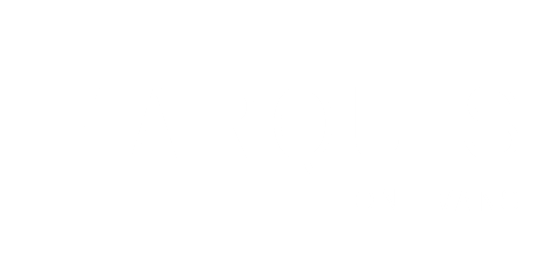Marquis on Evans Logo.