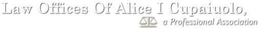 Logo, Law Offices Of Alice I Cupaiuolo, a Professional Association - Law Firm