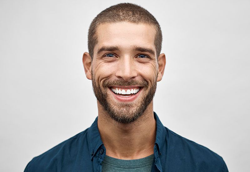 Man Smiling — Ventura, CA — Surfside Dental