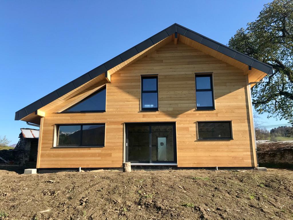 Une maison à ossature bois