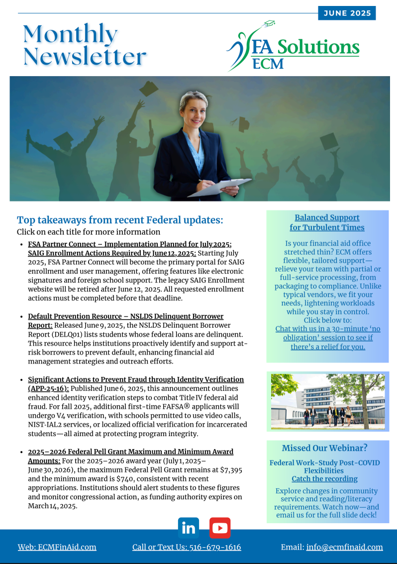 ECM NEWSLETTER June 2025