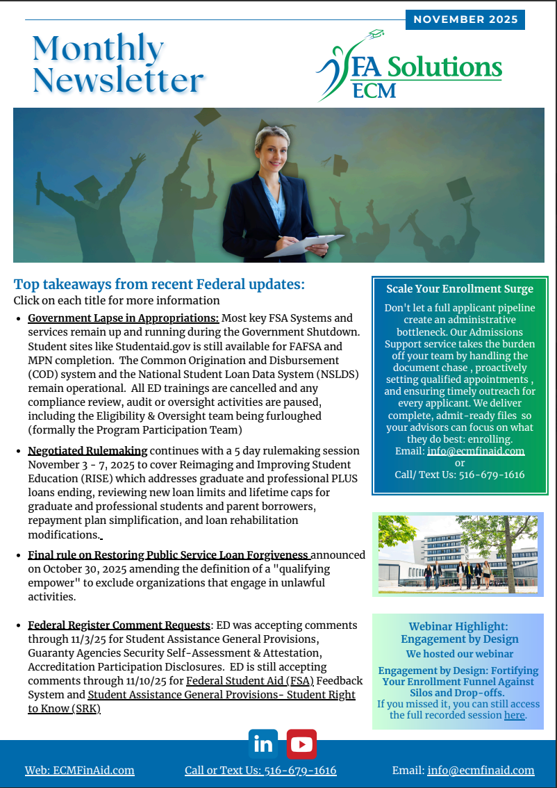 ECM NEWSLETTER November 2025