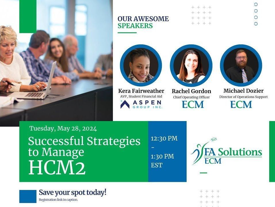 Successful Strategies to Manage HCM2