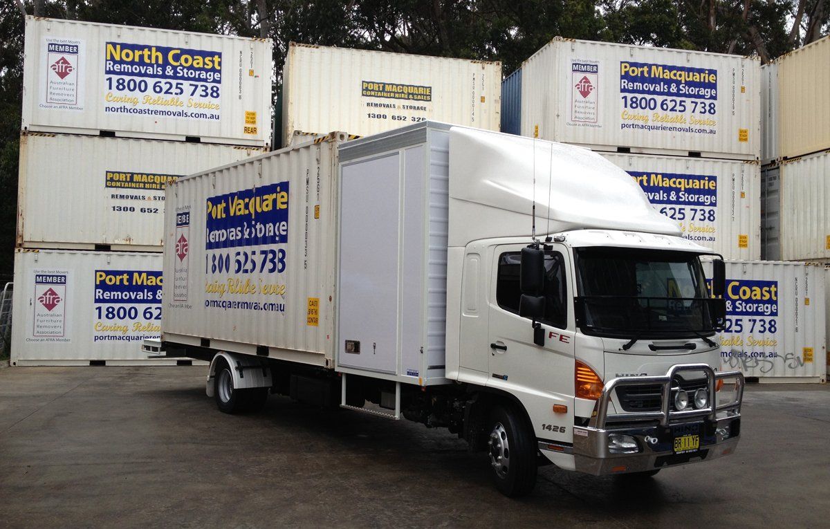 Road Train moving house — Storage & Removal in Port Macquarie, NSW