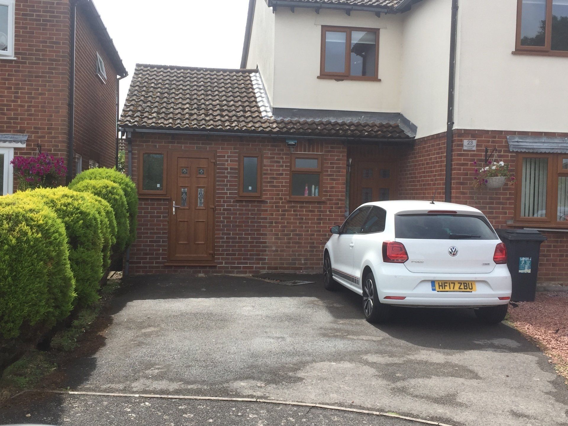 finished garage conversion
