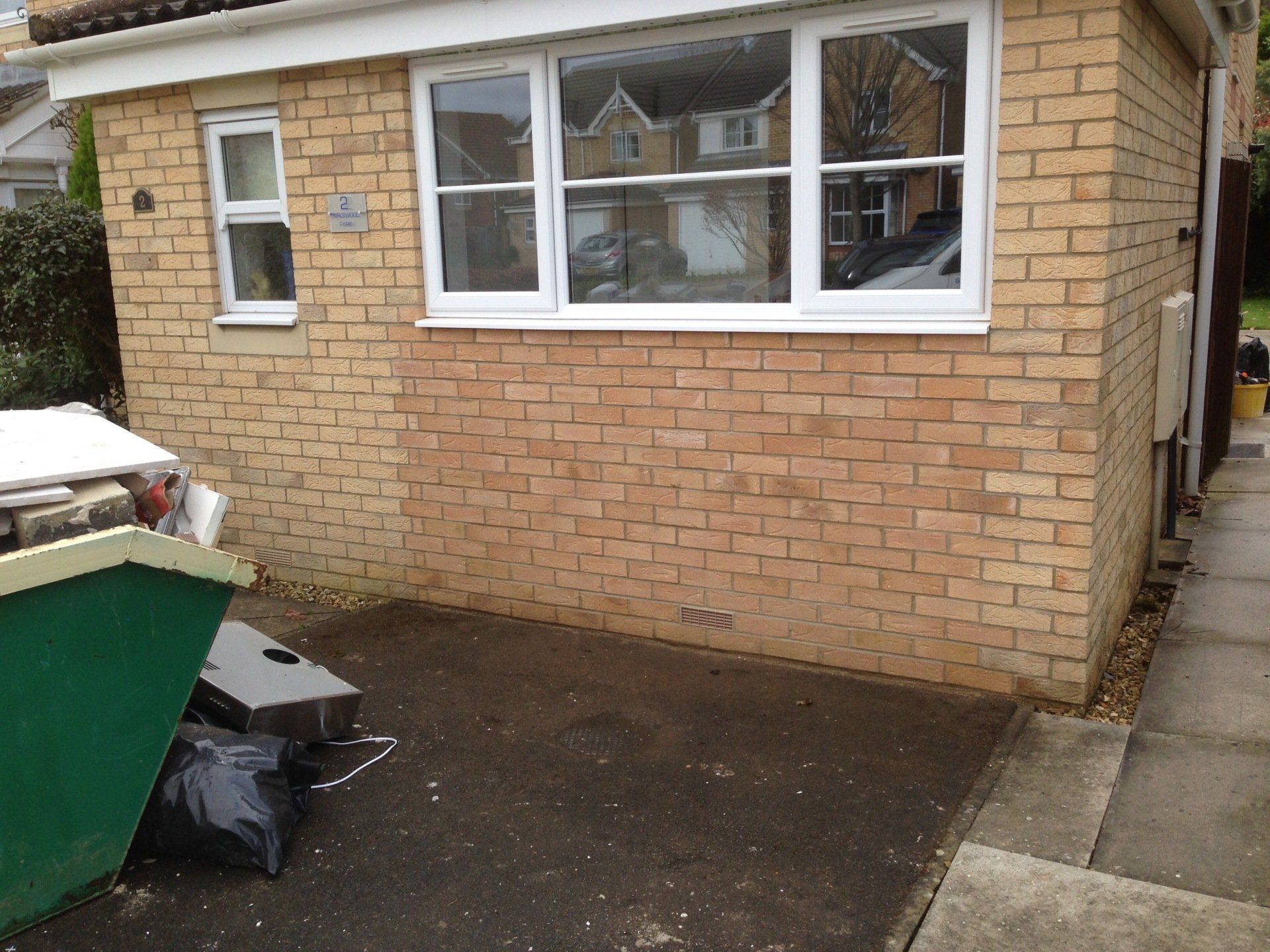 finished garage conversion