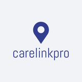 Dark blue location pin above 