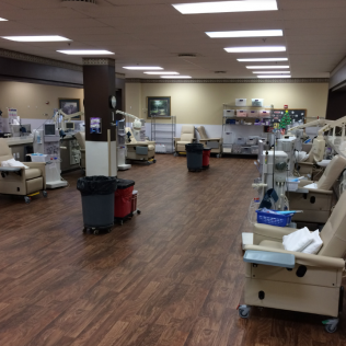 A large room with a lot of chairs in it