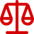 ícone balança justiça
