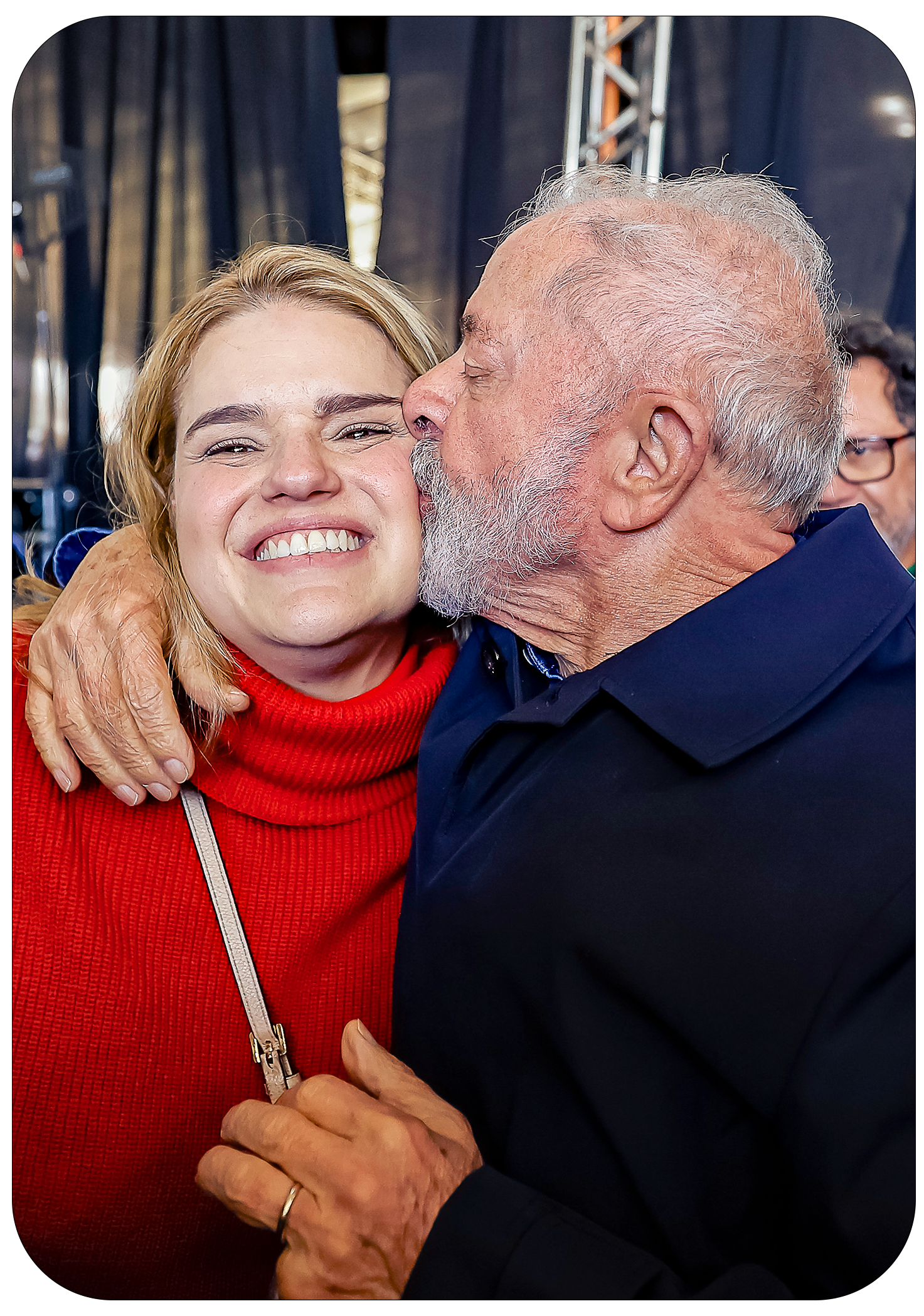imagem paula vicente e presidente lula