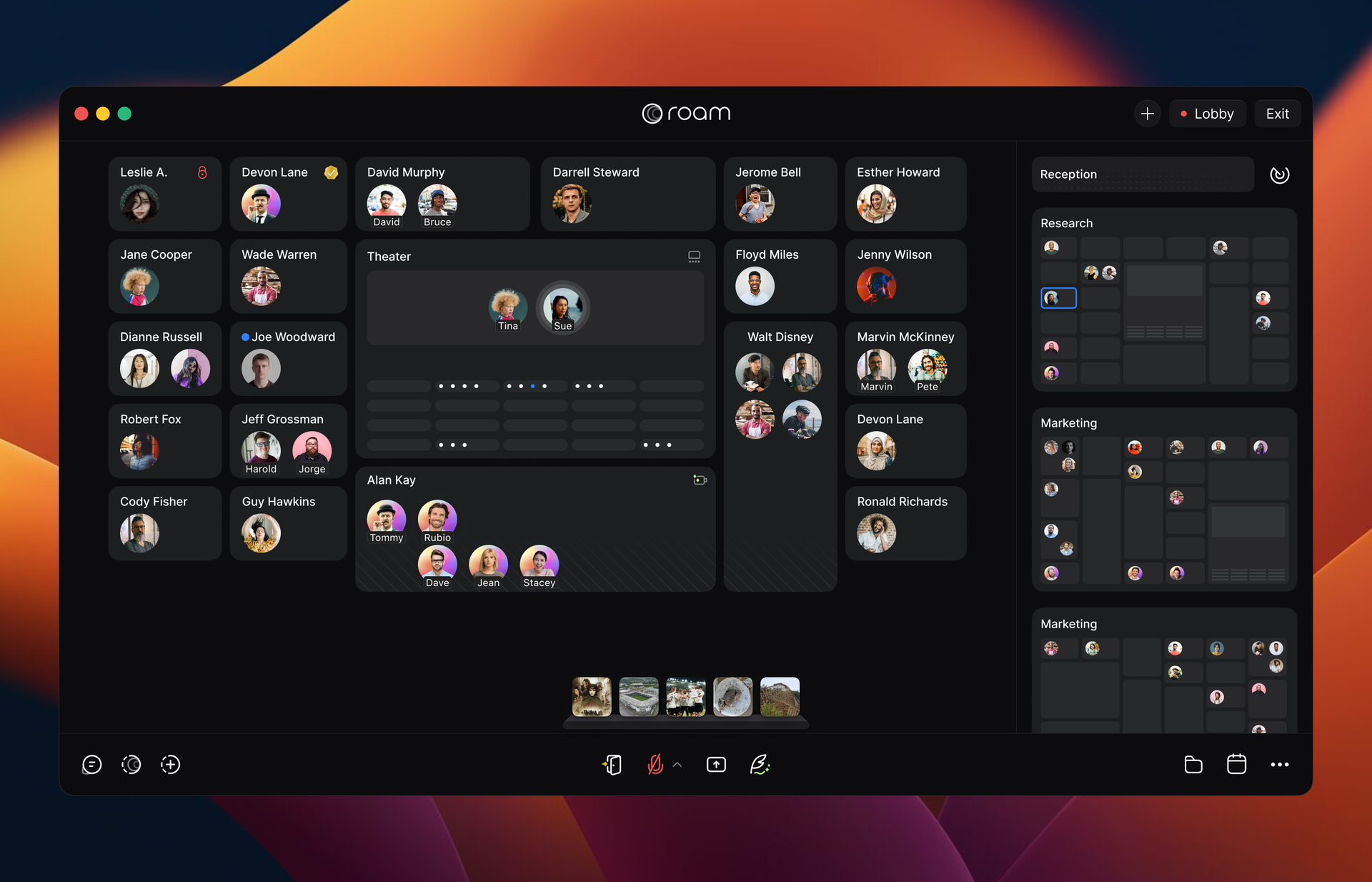 A computer screen with a bunch of icons on it