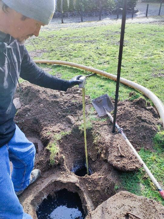 Septic Tank Well in The Courtyard — Eatonville, WA — Integrity Septic Solutions LLC