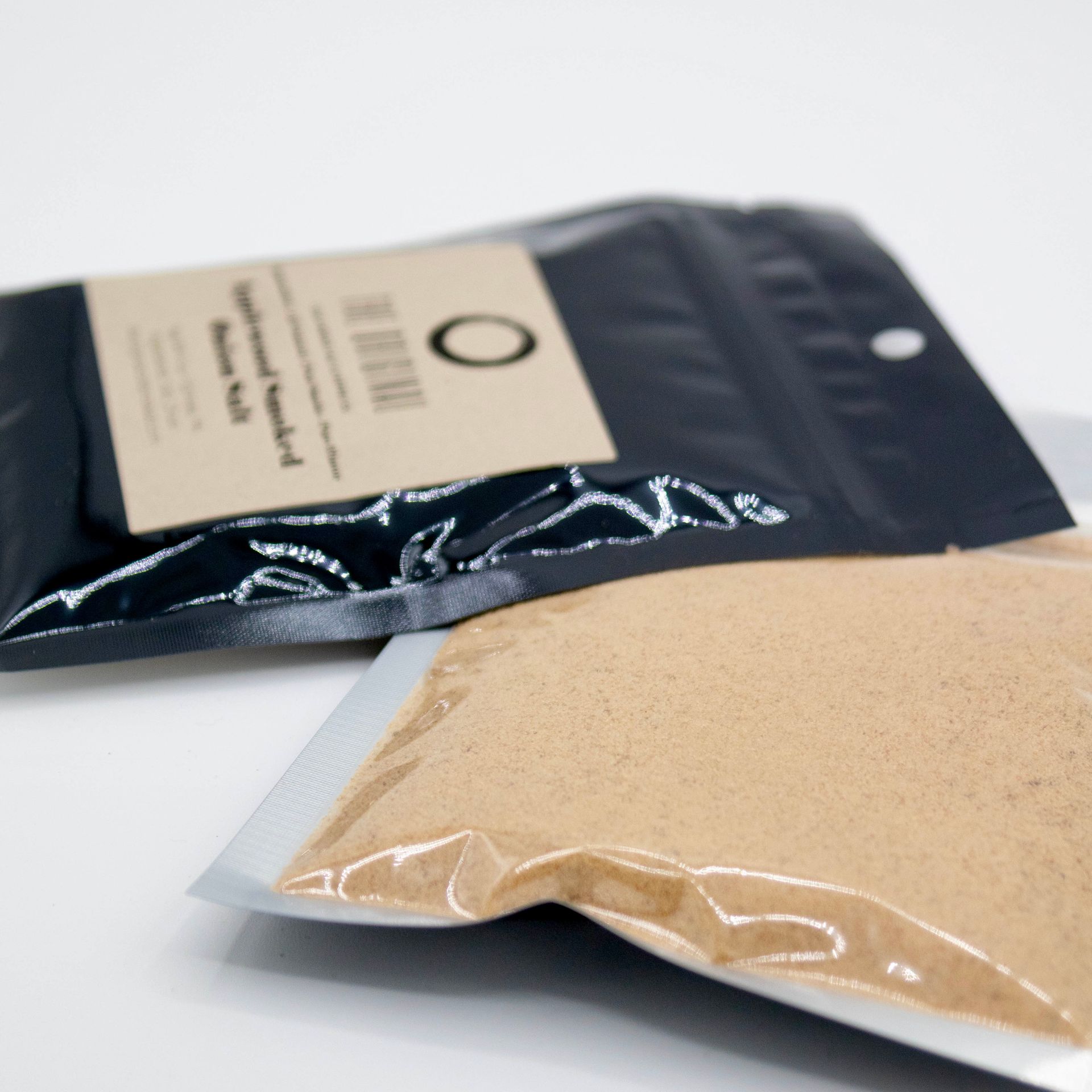 A bag of the original applewood smoked hickory salt