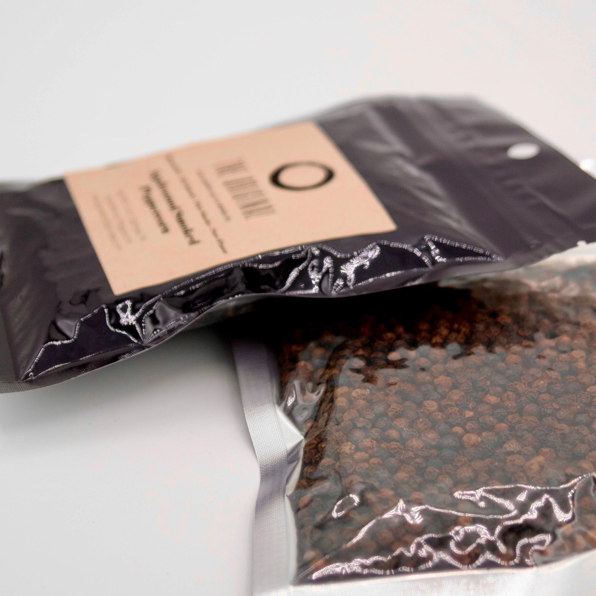 A bag of the original sits next to a glass of wood chips