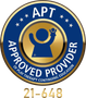 APT Approved Provider Logo 21-648