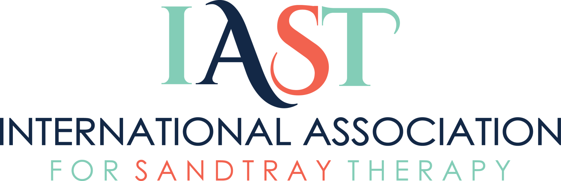 international association for sandtray therapy color logo