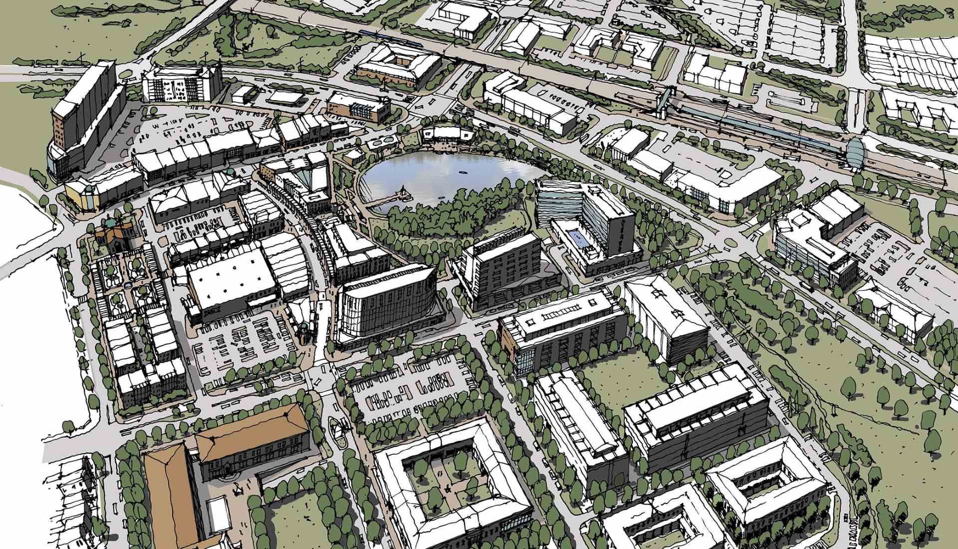 Urban design for the city