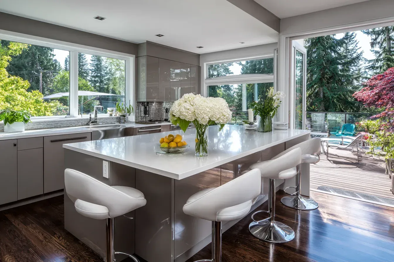 Kitchen renovation Coquitlam BC | Kitchen remodel Coquitlam Canada | Matte finish cabinetry, LED ambiance, and solid surface refacing. Coquitlam professionals craft durable, elegant kitchens with modern efficiency. Each transformation reflects superior BC construction standards.