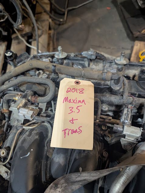 2018 Nissan Maxima 3.5l Engine 500.00 Transmission 1,000.00