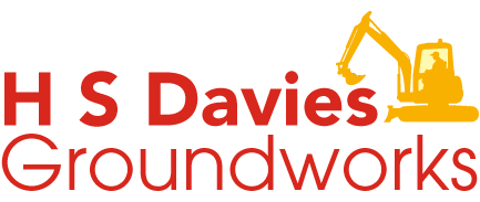 H S Davies Groundworks logo