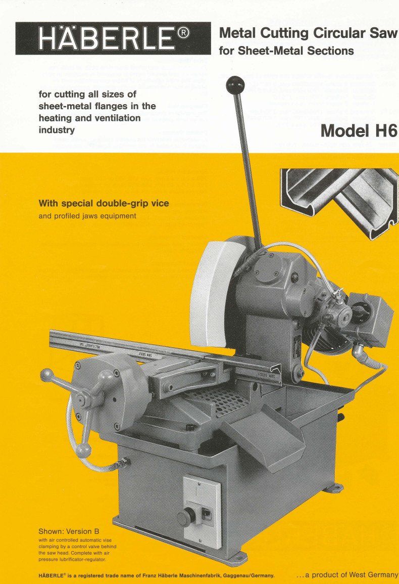 Haberle H6 Cold Saw