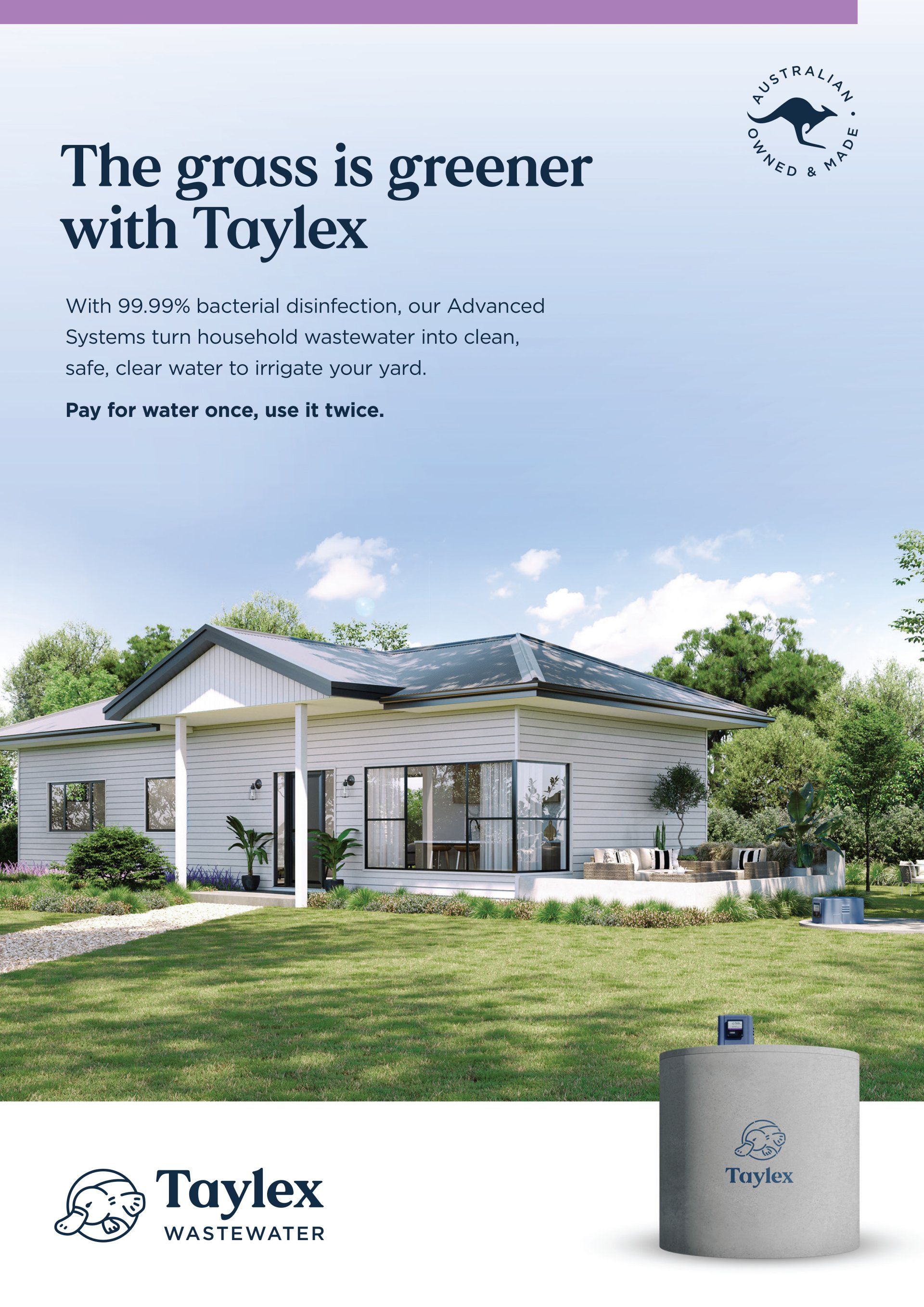 The Grass is Greener with Taylex — Modern Wastewater Treatment in Northern Rivers, NSW