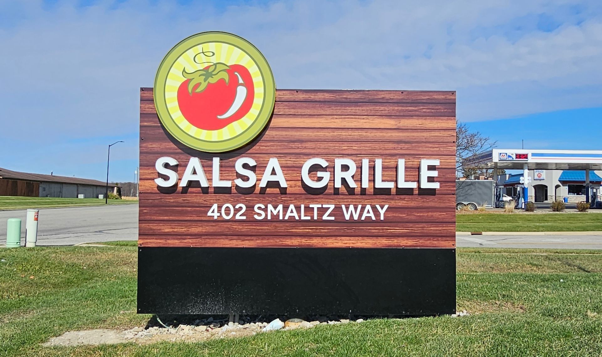 Salsa Grille Monument Signs — Auburn, IN — The Sign Guy