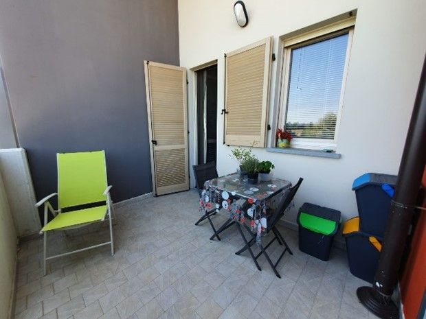 terrazza alloggio su due livelli Asti