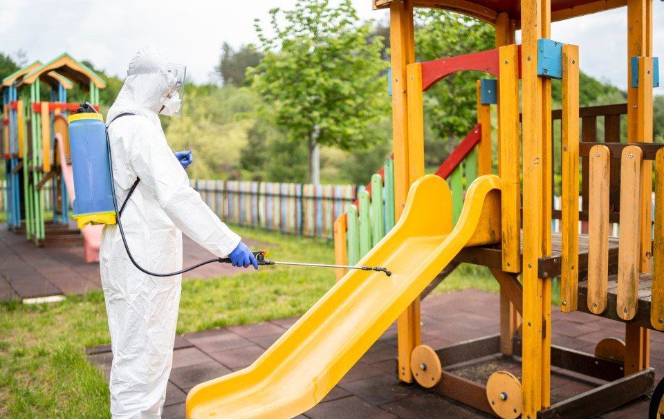 Sanificazione parco giochi