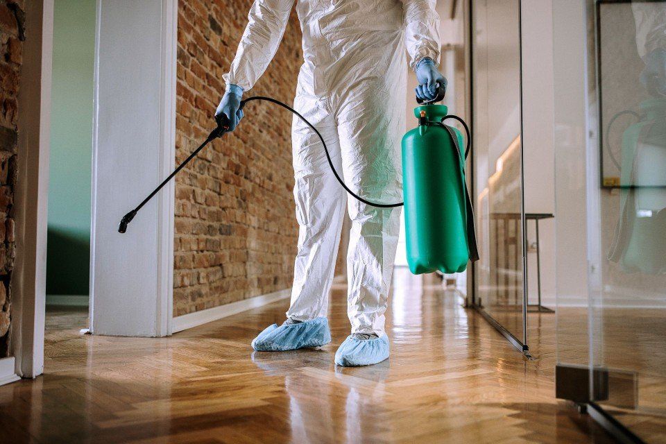 Sanificazione di una casa