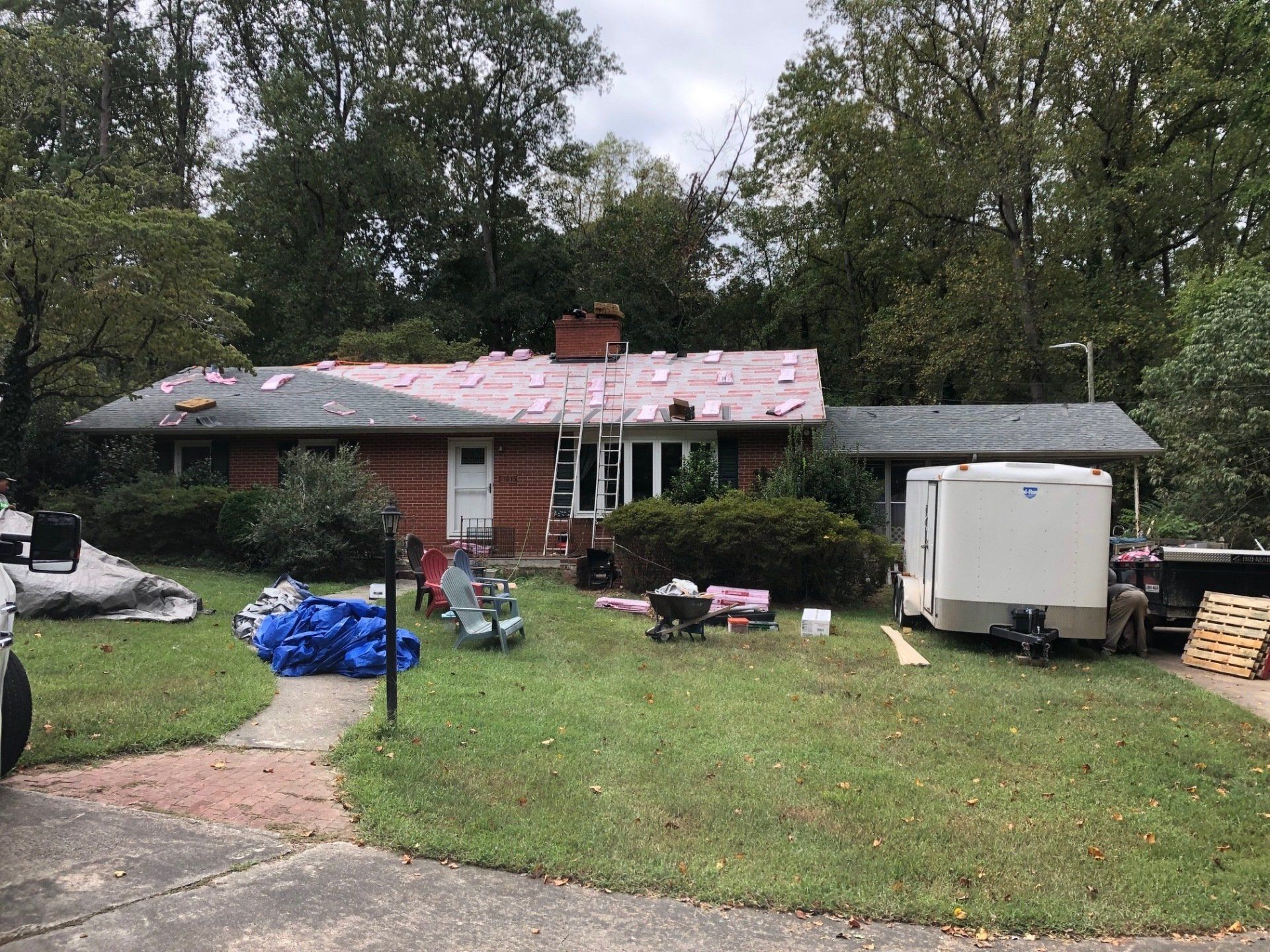 Colored Residential House Roof — Concord, NC —  JW Services Inc of NC