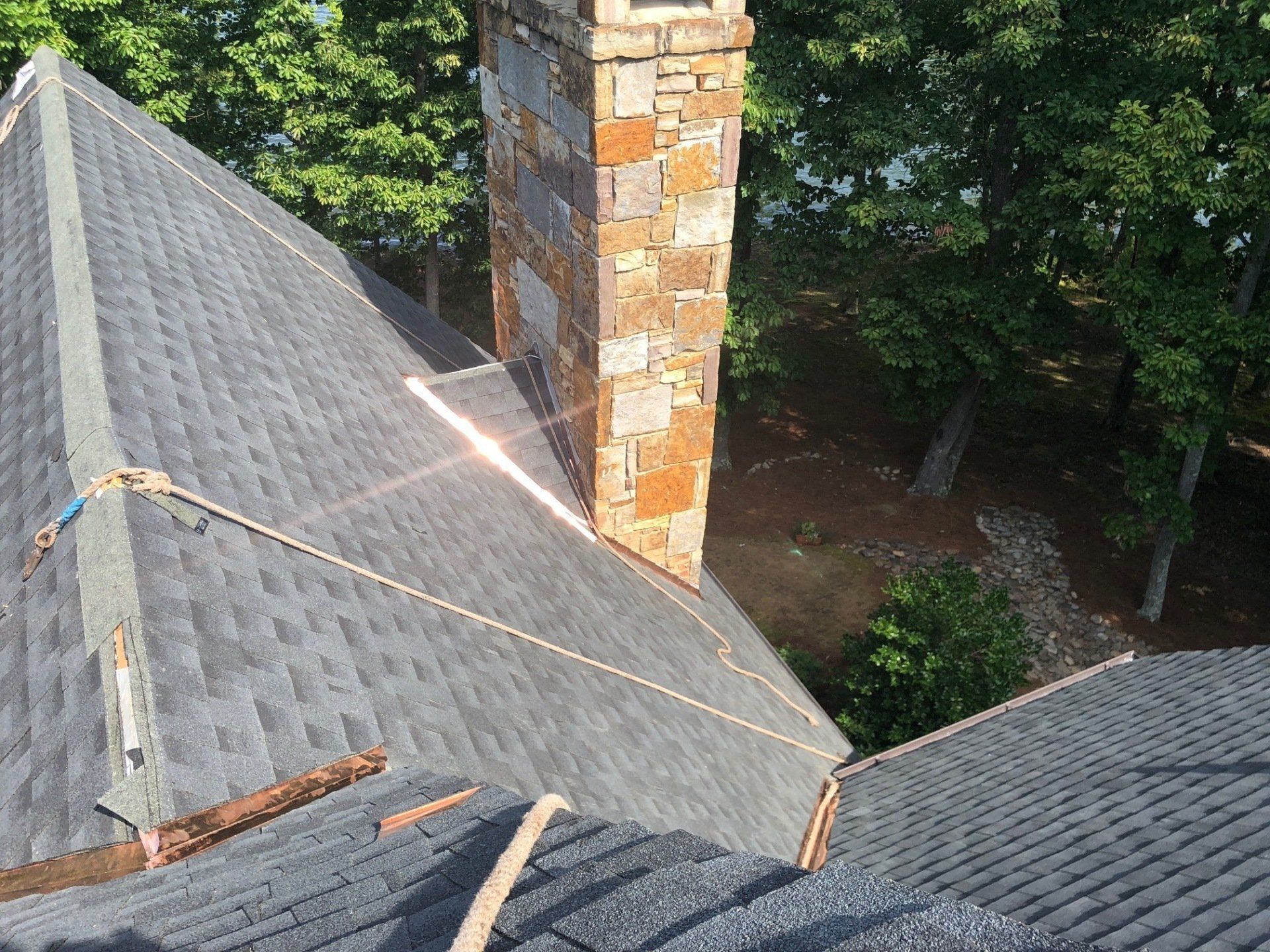 Closeup Shot Of Roof Texture — New Window in Concord, NC