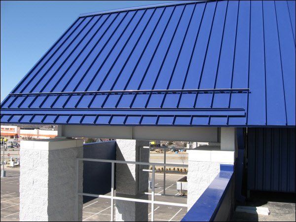Blue Colored Roof — Concord, NC — JW Services Inc of NC