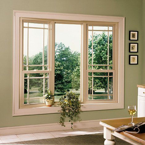 A Residential Window With A Plant — Concord, NC —  JW Services Inc of NC