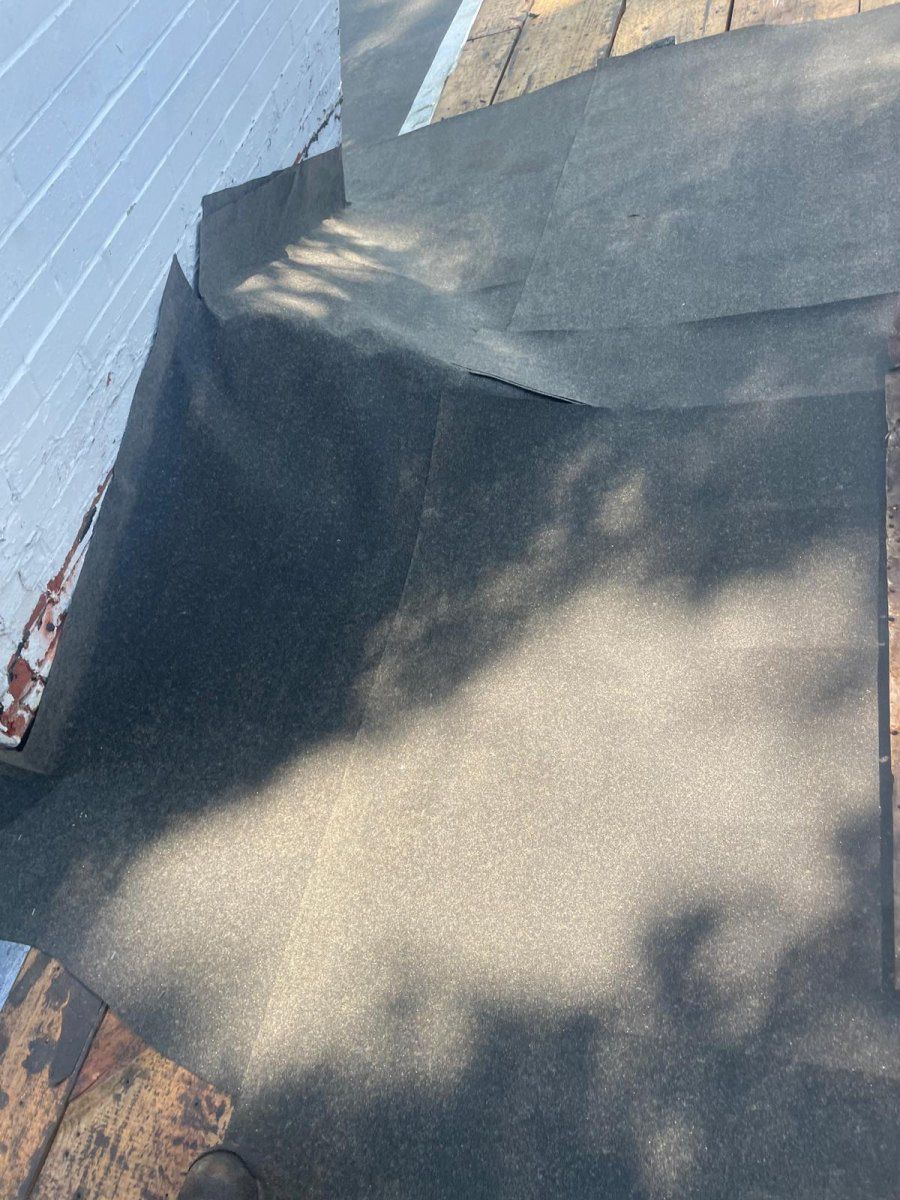 Broken Roof for Maintenance