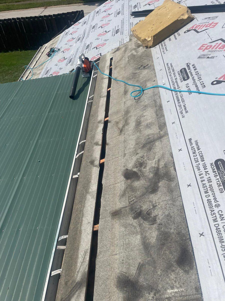Installation of a Metal Roof