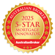2025 5-Star Mortgage Innovator Badge