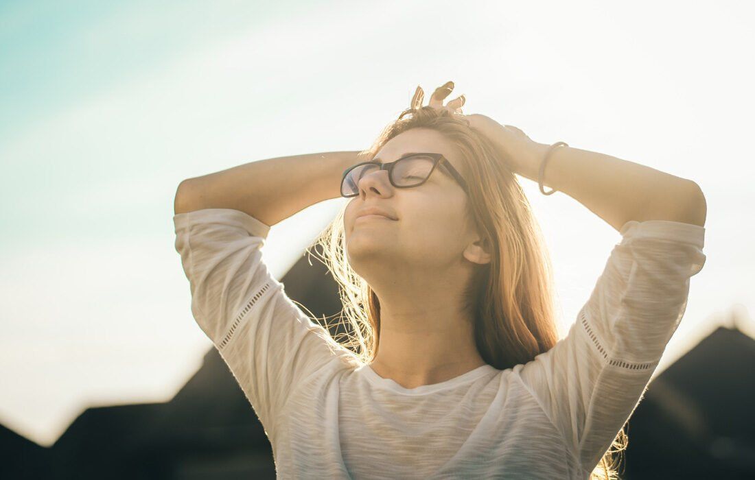 A Woman Wearing Glasses — MoneySmith Group In Kingscliff, NSW