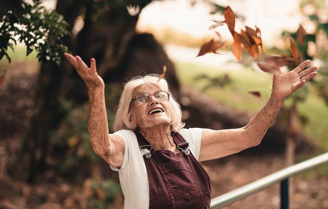 An Happy Elderly Woman — MoneySmith Group In Kingscliff, NSW