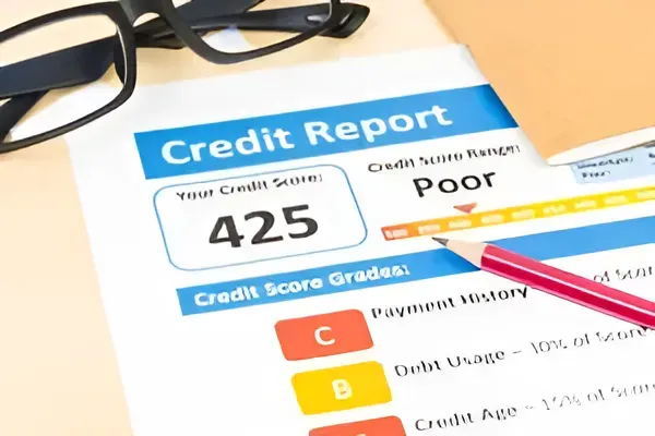 A Credit Report With a Pencil and Glasses on It — MoneySmith Group In Kingscliff, NSW
