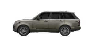 a range rover is shown on a white background .