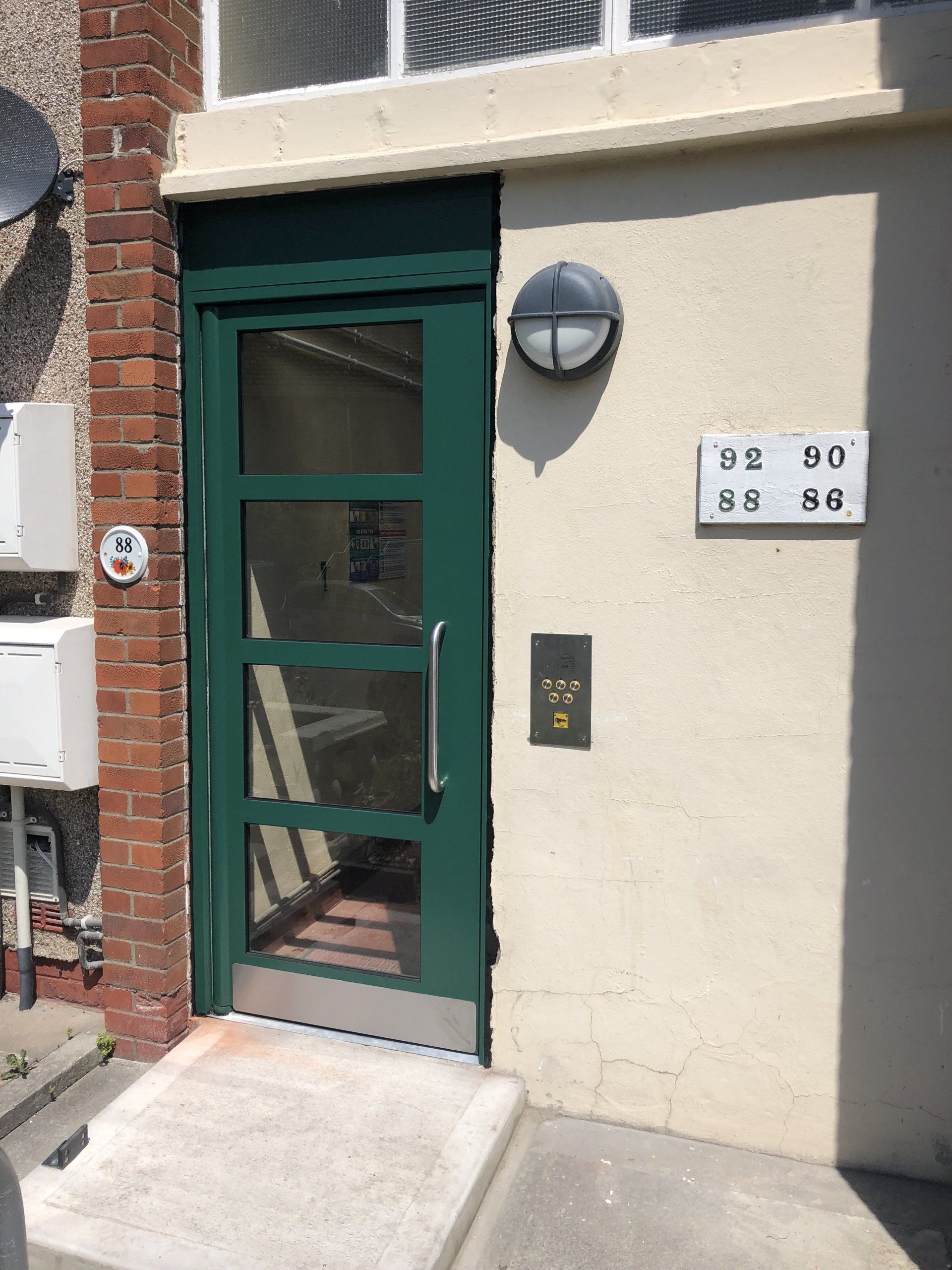 Communal Entrance Door for social housing and public buildings