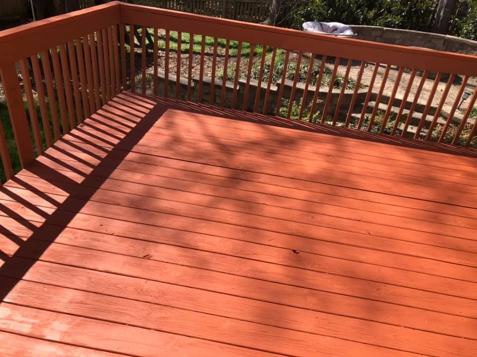 deck painting