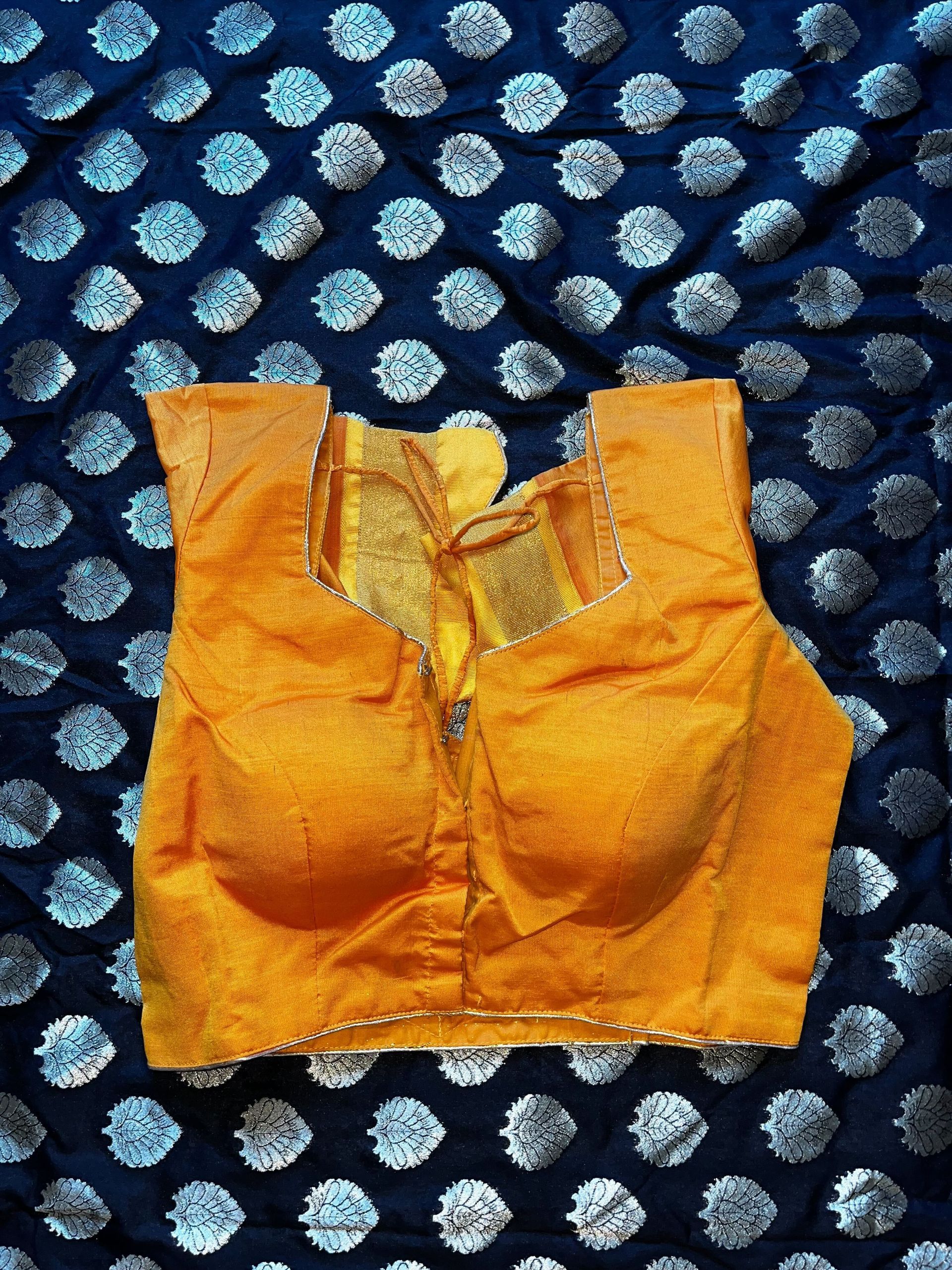 Orange Blouse
