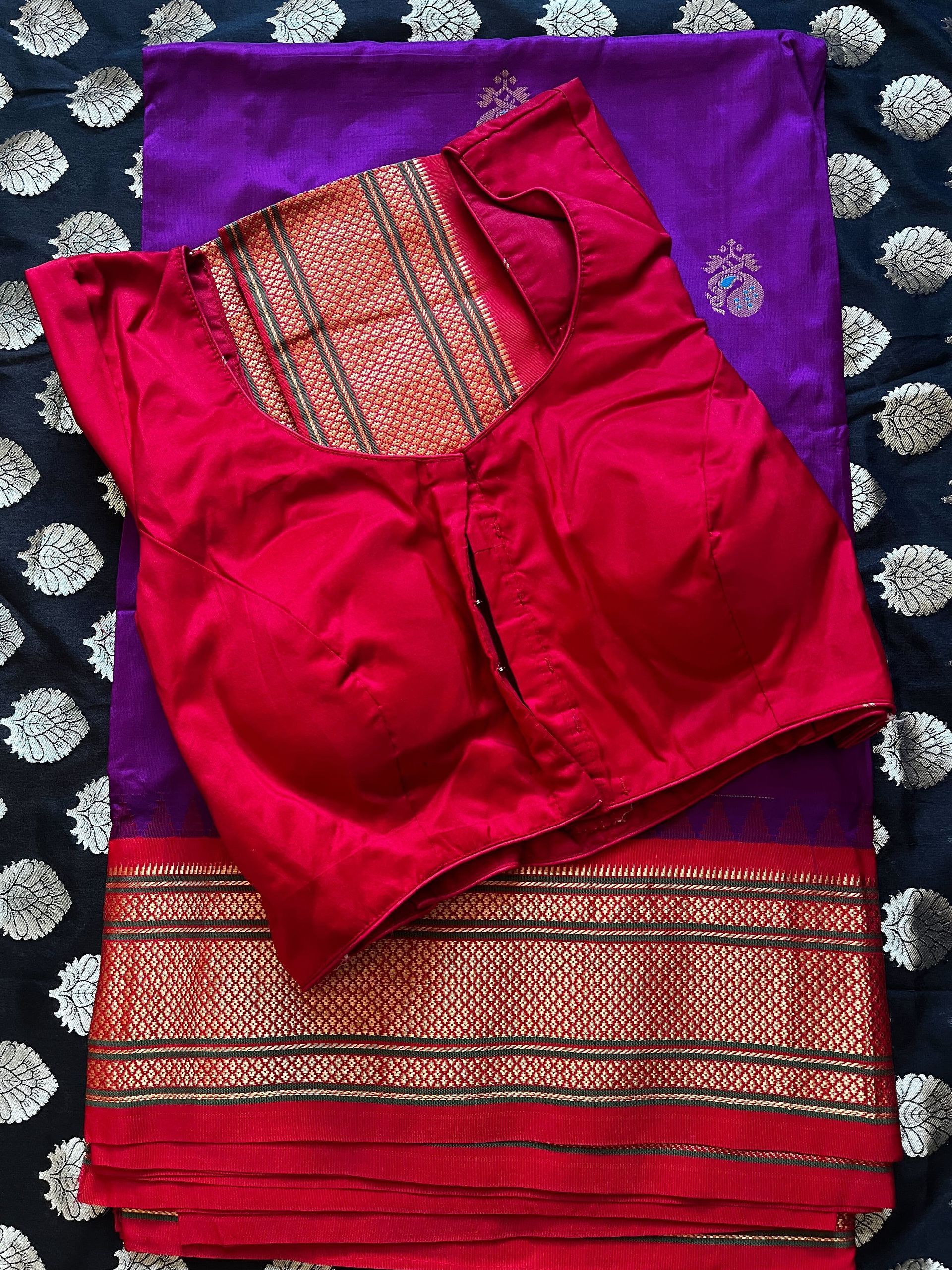 Narayanpet Pattu Saree + Blouse