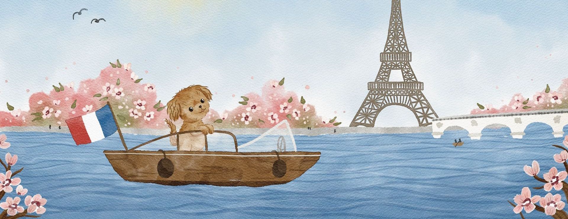 Charlie Wags in Paris | The Tales of Charlie Wags