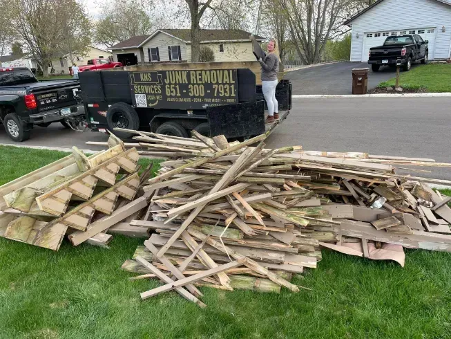 Pile Of Construction Debris