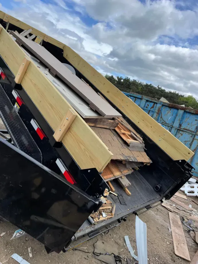 Debris On a Truck