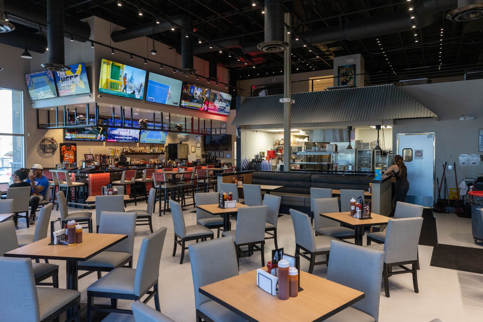 Restaurant Dining and ordering room